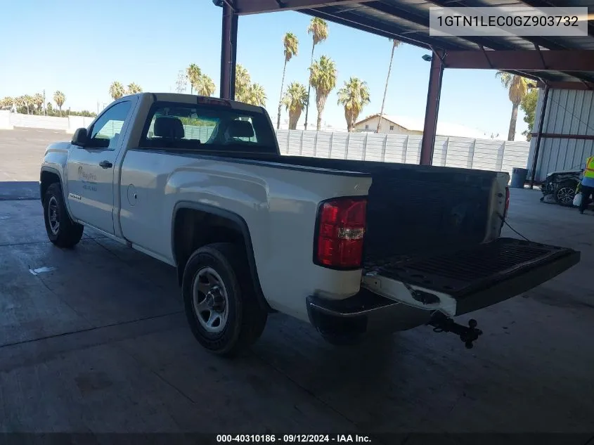 2016 GMC Sierra 1500 VIN: 1GTN1LEC0GZ903732 Lot: 40310186