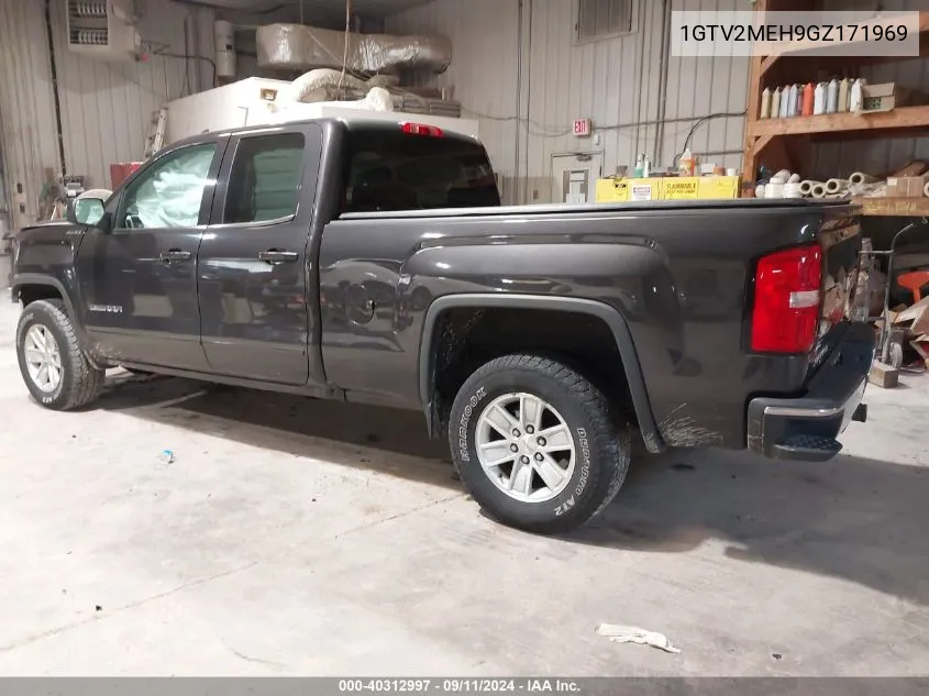 2016 GMC Sierra 1500 Sle VIN: 1GTV2MEH9GZ171969 Lot: 40312997