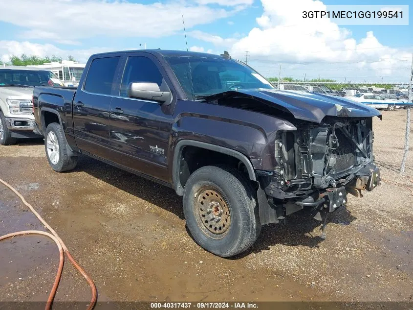 2016 GMC Sierra 1500 Sle VIN: 3GTP1MEC1GG199541 Lot: 40317437