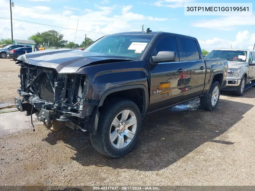 2016 GMC Sierra 1500 Sle VIN: 3GTP1MEC1GG199541 Lot: 40317437