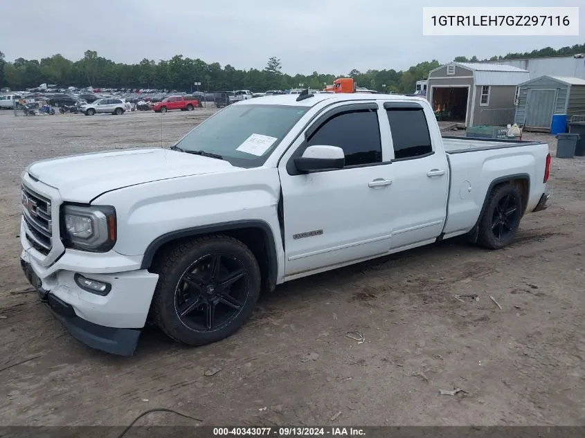 1GTR1LEH7GZ297116 2016 GMC Sierra 1500