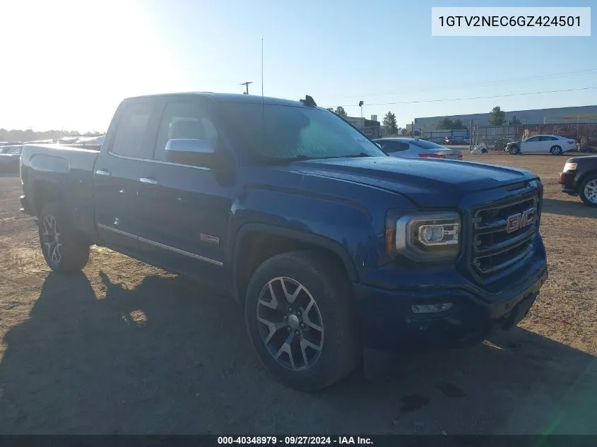 1GTV2NEC6GZ424501 2016 GMC Sierra K1500 Slt