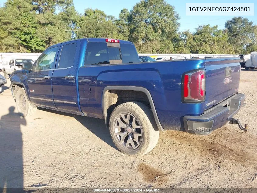 1GTV2NEC6GZ424501 2016 GMC Sierra K1500 Slt