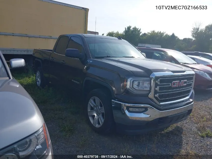 2016 GMC Sierra 1500 Sle VIN: 1GTV2MEC7GZ166533 Lot: 40379738