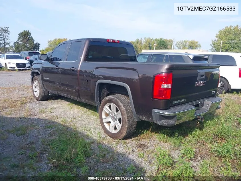 2016 GMC Sierra 1500 Sle VIN: 1GTV2MEC7GZ166533 Lot: 40379738