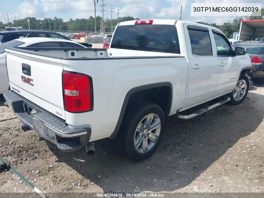 3GTP1MEC6GG142039 2016 GMC Sierra 1500 Sle