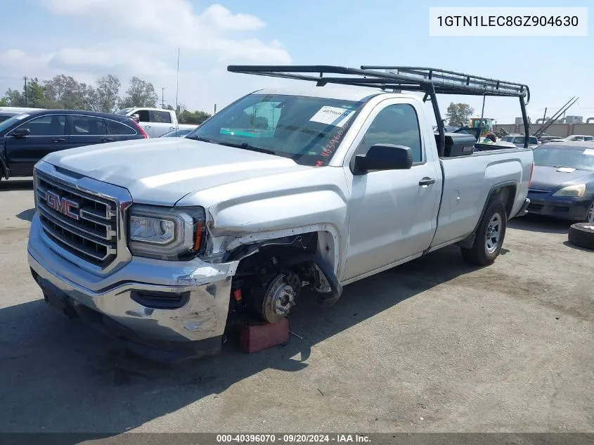 2016 GMC Sierra 1500 VIN: 1GTN1LEC8GZ904630 Lot: 40396070