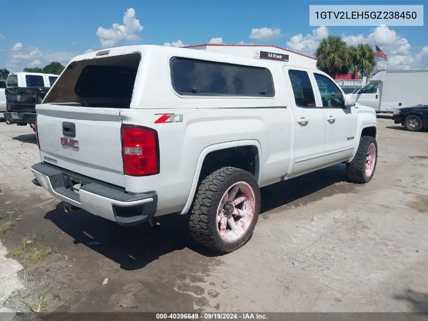 2016 GMC Sierra 1500 VIN: 1GTV2LEH5GZ238450 Lot: 40396649