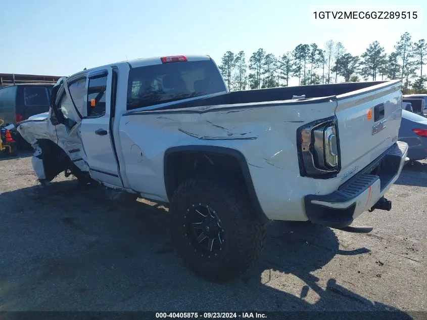 1GTV2MEC6GZ289515 2016 GMC Sierra K1500 Sle