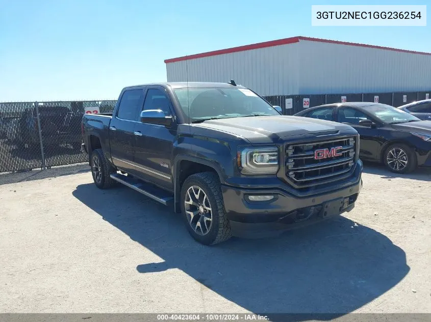 3GTU2NEC1GG236254 2016 GMC Sierra 1500 K1500 Slt