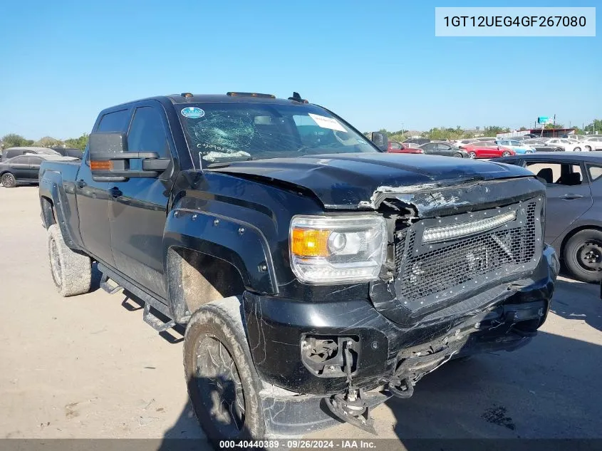 2016 GMC Sierra 2500Hd Denali VIN: 1GT12UEG4GF267080 Lot: 40440389