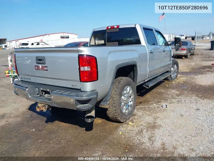 1GT12TE85GF280696 2016 GMC Sierra 2500Hd Slt