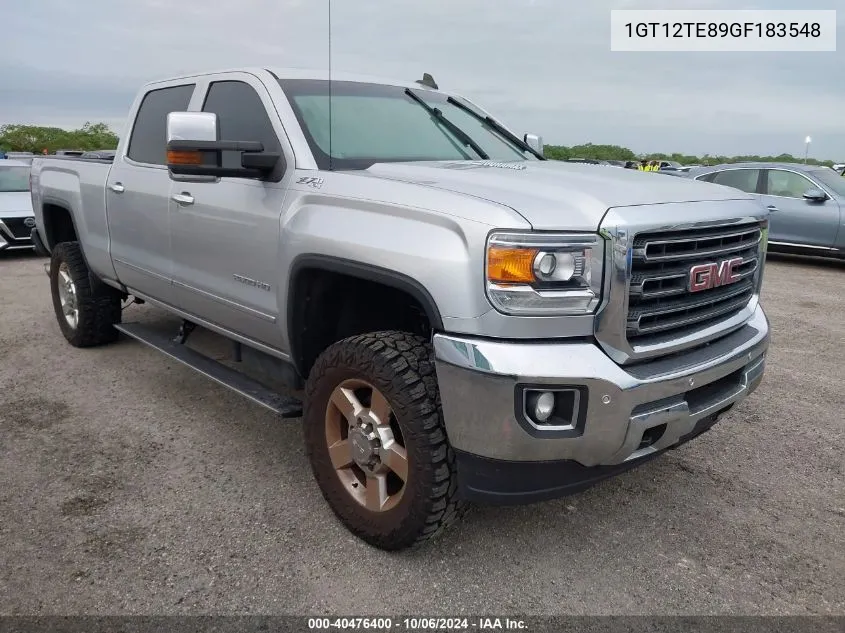 2016 GMC Sierra 2500Hd Slt VIN: 1GT12TE89GF183548 Lot: 40476400