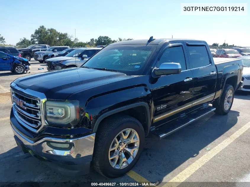 3GTP1NEC7GG119214 2016 GMC Sierra 1500 Slt