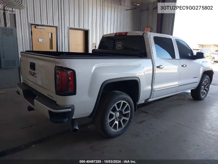 3GTU2PEC9GG275802 2016 GMC Sierra 1500 Denali