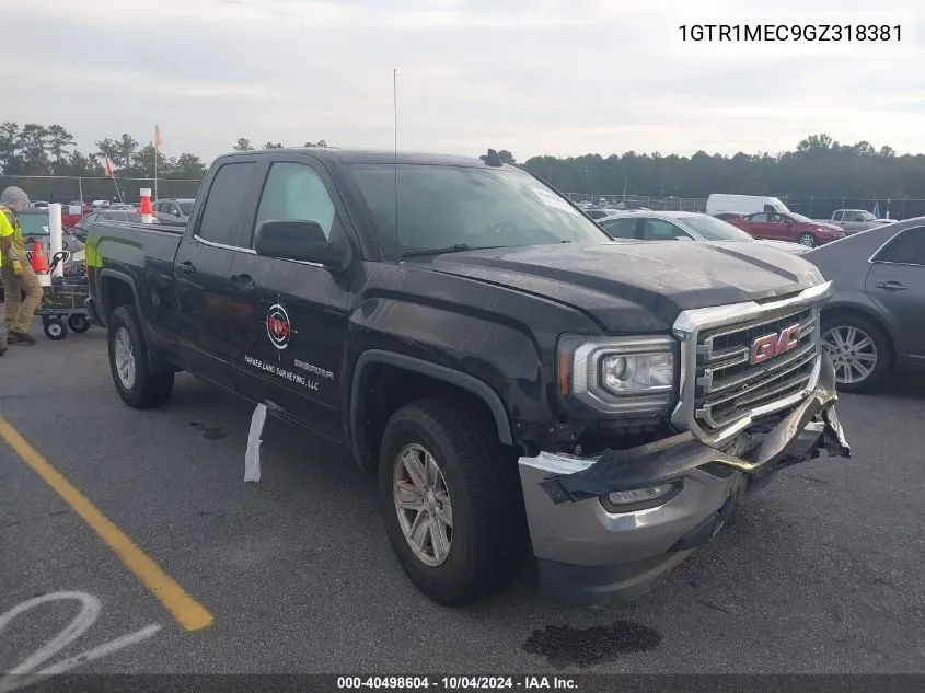 1GTR1MEC9GZ318381 2016 GMC Sierra 1500 Sle