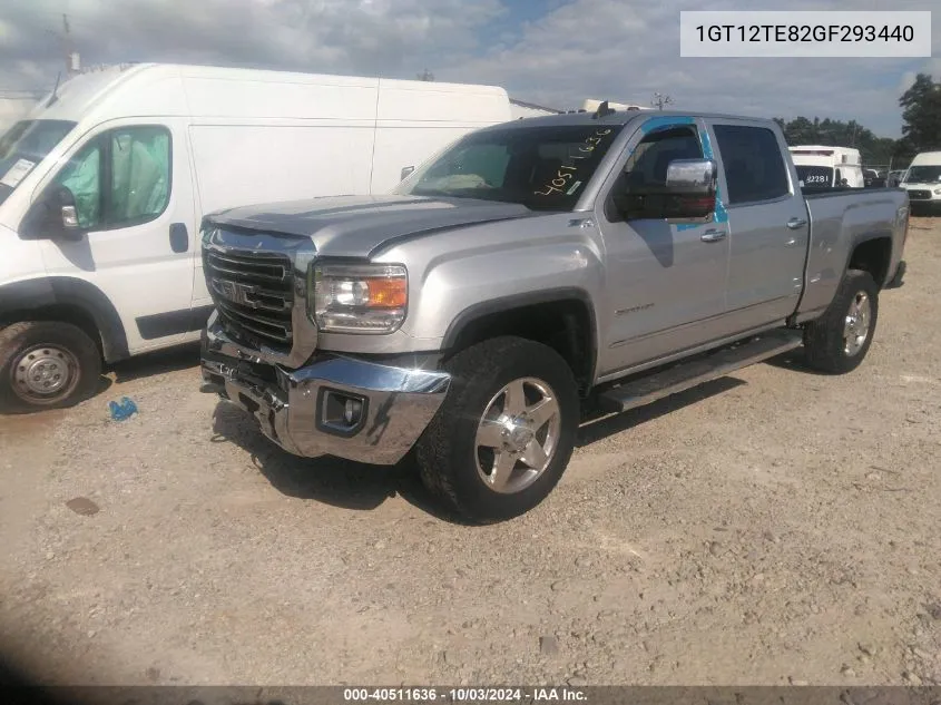 2016 GMC Sierra 2500Hd Slt VIN: 1GT12TE82GF293440 Lot: 40511636