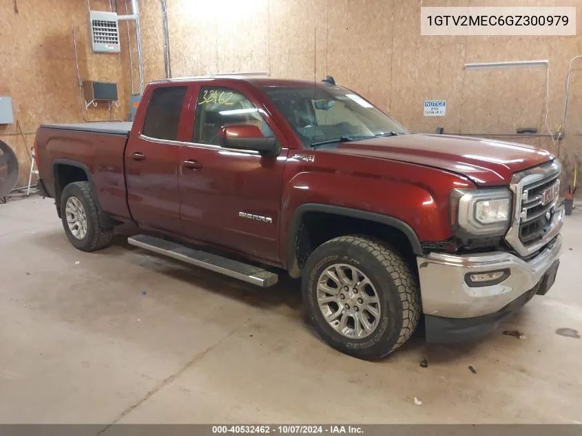 2016 GMC Sierra 1500 Sle VIN: 1GTV2MEC6GZ300979 Lot: 40532462