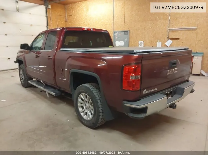 2016 GMC Sierra 1500 Sle VIN: 1GTV2MEC6GZ300979 Lot: 40532462