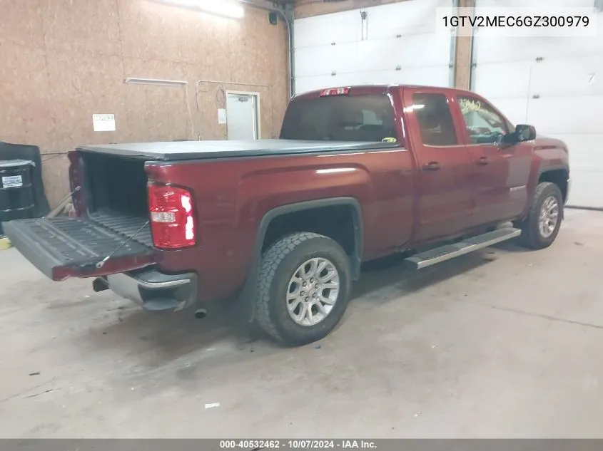 2016 GMC Sierra 1500 Sle VIN: 1GTV2MEC6GZ300979 Lot: 40532462