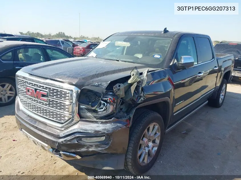 2016 GMC Sierra C1500 Denali VIN: 3GTP1PEC6GG207313 Lot: 40569940