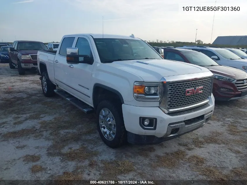 1GT12UE85GF301360 2016 GMC Sierra 2500Hd Denali