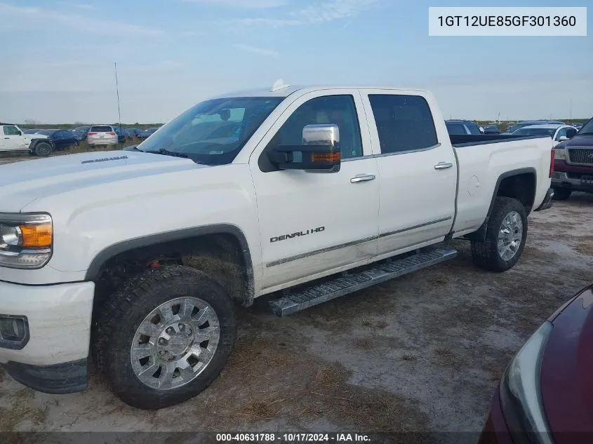 1GT12UE85GF301360 2016 GMC Sierra 2500Hd Denali