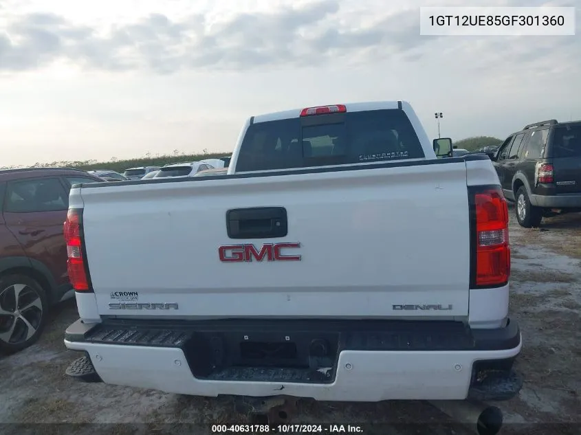 1GT12UE85GF301360 2016 GMC Sierra 2500Hd Denali