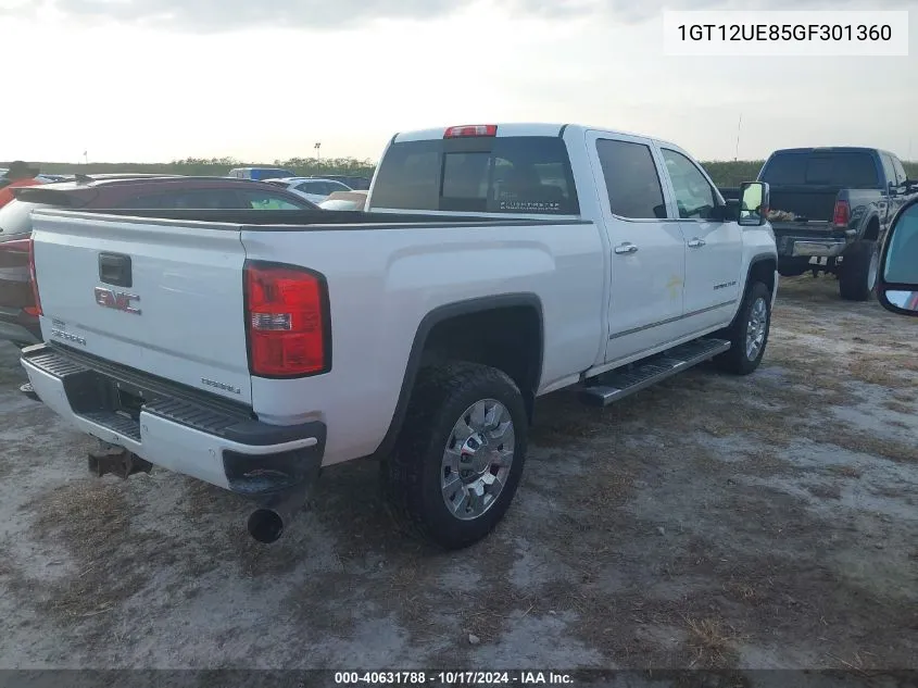 1GT12UE85GF301360 2016 GMC Sierra 2500Hd Denali