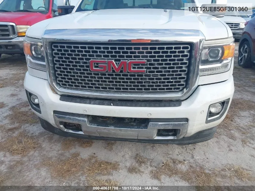 1GT12UE85GF301360 2016 GMC Sierra 2500Hd Denali