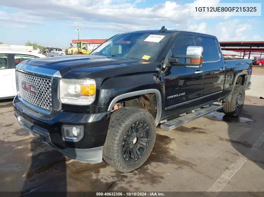 1GT12UE80GF215325 2016 GMC Sierra 2500Hd Denali