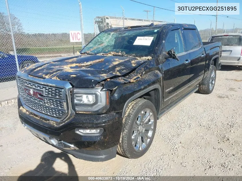 3GTU2PECXGG251895 2016 GMC Sierra 1500 Denali