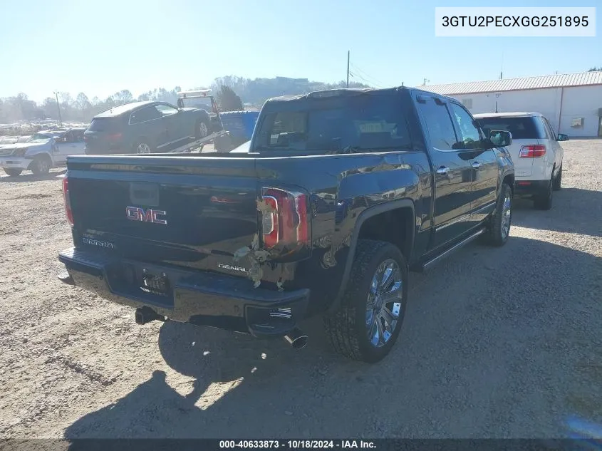 3GTU2PECXGG251895 2016 GMC Sierra 1500 Denali