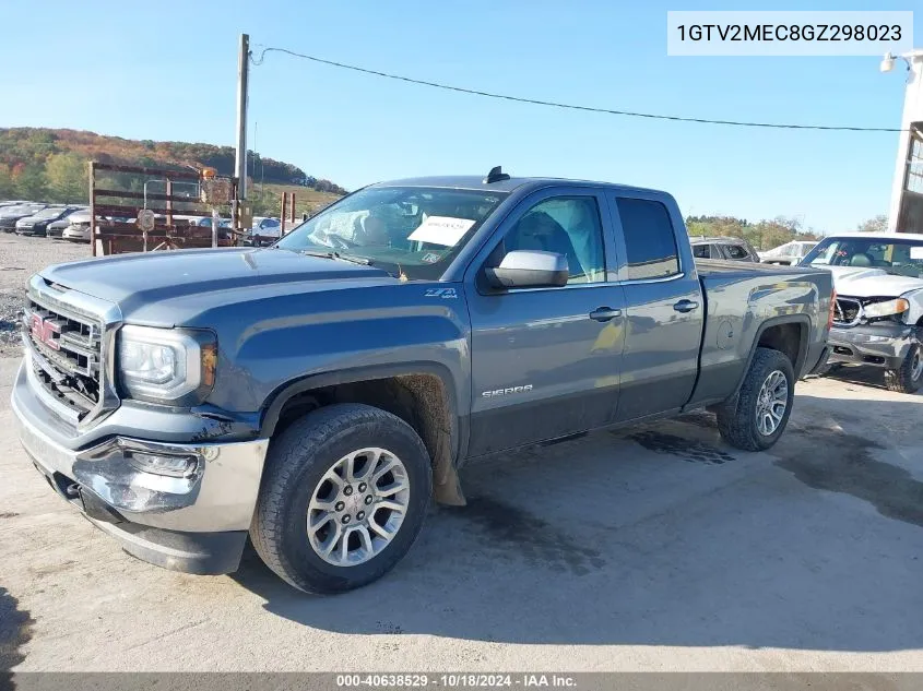 1GTV2MEC8GZ298023 2016 GMC Sierra 1500 Sle