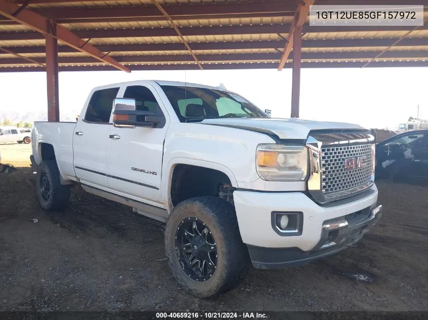 1GT12UE85GF157972 2016 GMC Sierra 2500Hd Denali