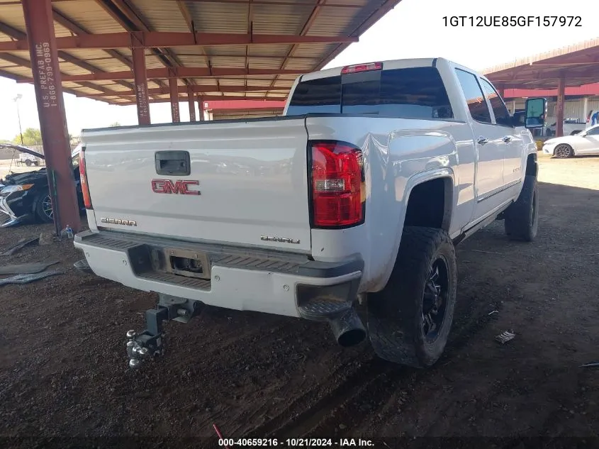 1GT12UE85GF157972 2016 GMC Sierra 2500Hd Denali