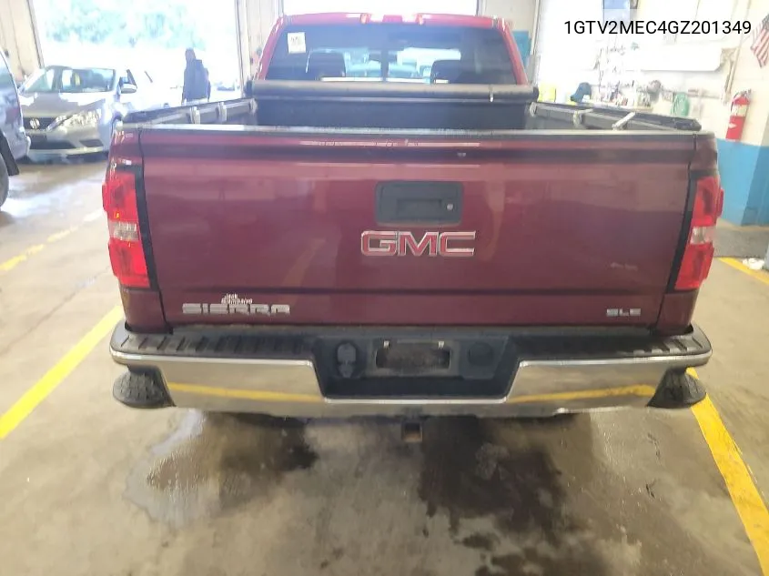 1GTV2MEC4GZ201349 2016 GMC Sierra 1500 Sle