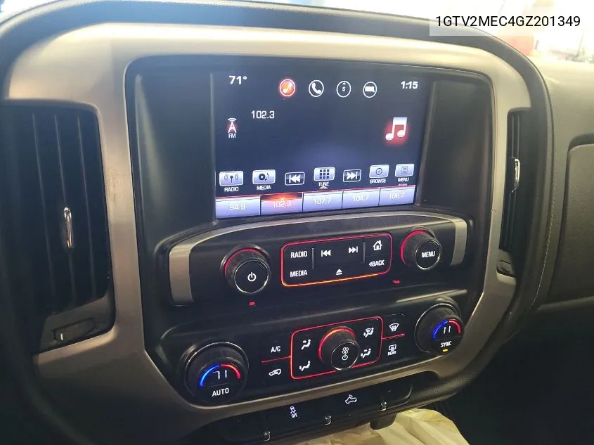 1GTV2MEC4GZ201349 2016 GMC Sierra 1500 Sle