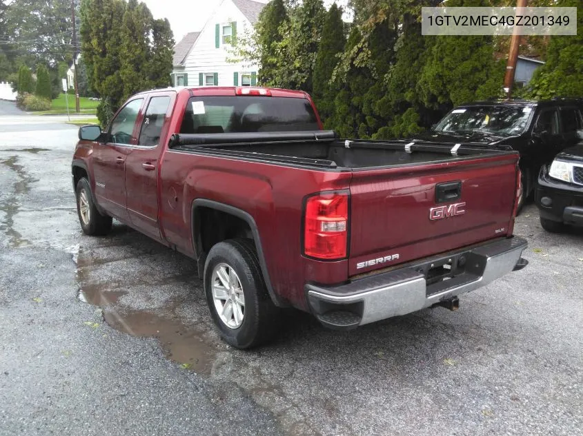 1GTV2MEC4GZ201349 2016 GMC Sierra 1500 Sle