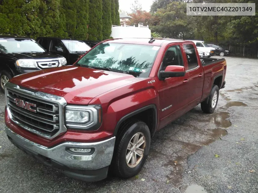 1GTV2MEC4GZ201349 2016 GMC Sierra 1500 Sle