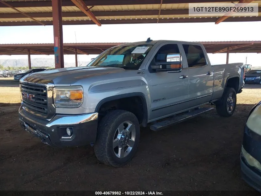 2016 GMC Sierra 2500Hd Slt VIN: 1GT12TE89GF269913 Lot: 40679982