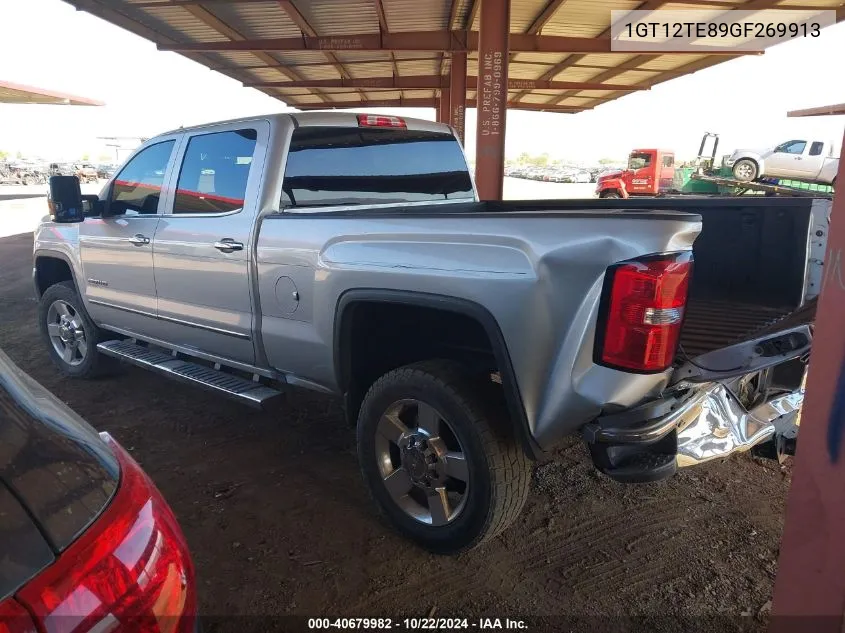 2016 GMC Sierra 2500Hd Slt VIN: 1GT12TE89GF269913 Lot: 40679982