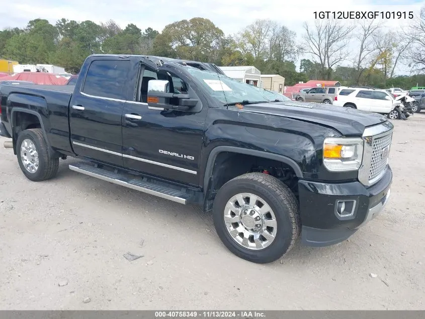 2016 GMC Sierra 2500Hd Denali VIN: 1GT12UE8XGF101915 Lot: 40758349