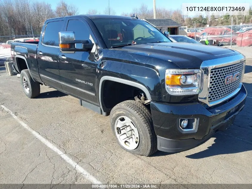 2016 GMC Sierra VIN: 1GT124E8XGF173469 Lot: 40857804