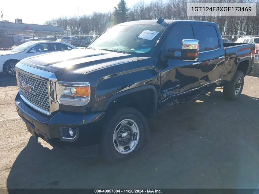 2016 GMC Sierra VIN: 1GT124E8XGF173469 Lot: 40857804