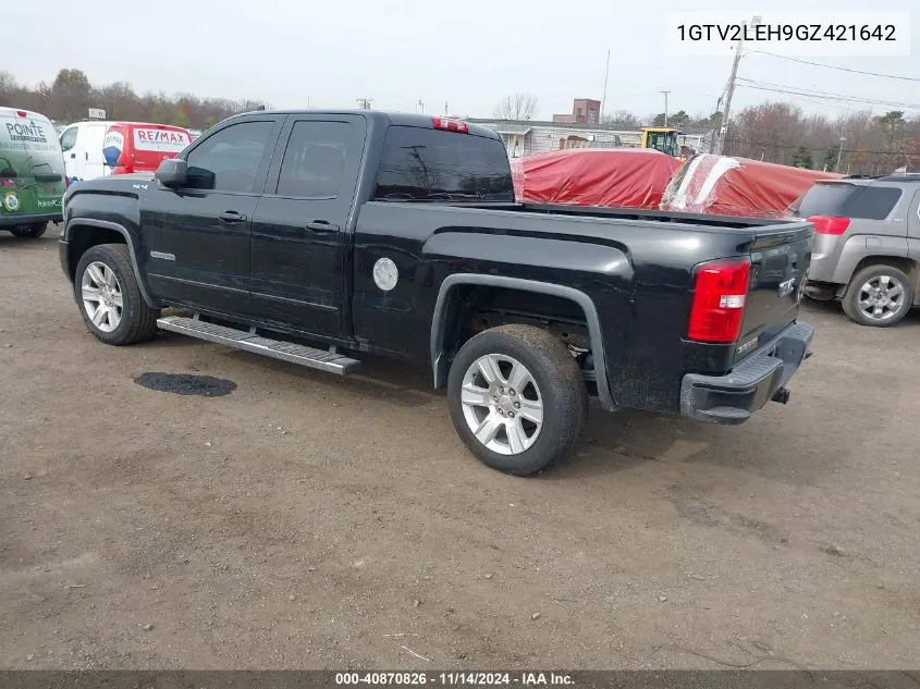 2016 GMC Sierra 1500 VIN: 1GTV2LEH9GZ421642 Lot: 40870826