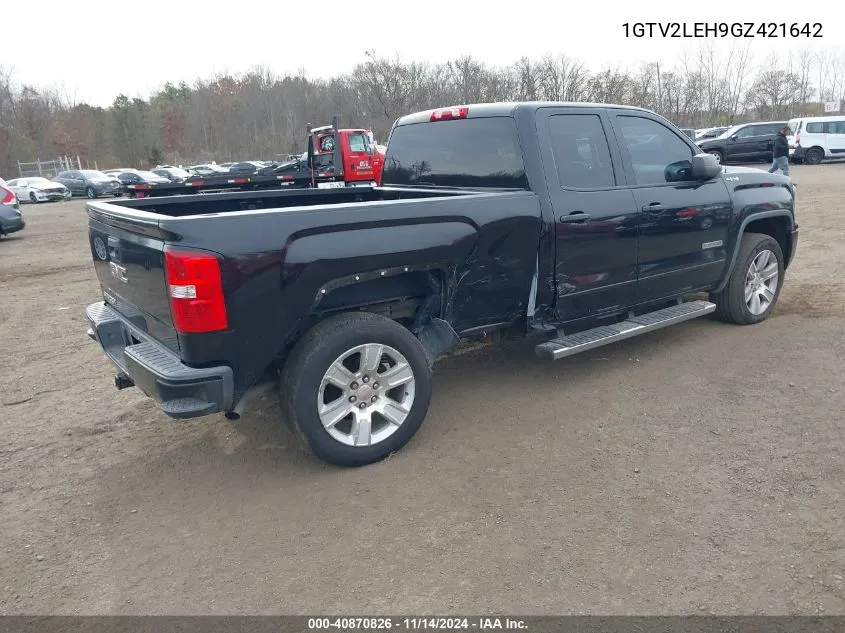 2016 GMC Sierra 1500 VIN: 1GTV2LEH9GZ421642 Lot: 40870826