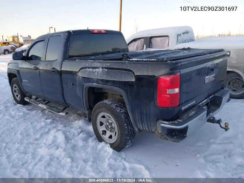 2016 GMC Sierra 1500 VIN: 1GTV2LEC9GZ301697 Lot: 40896523