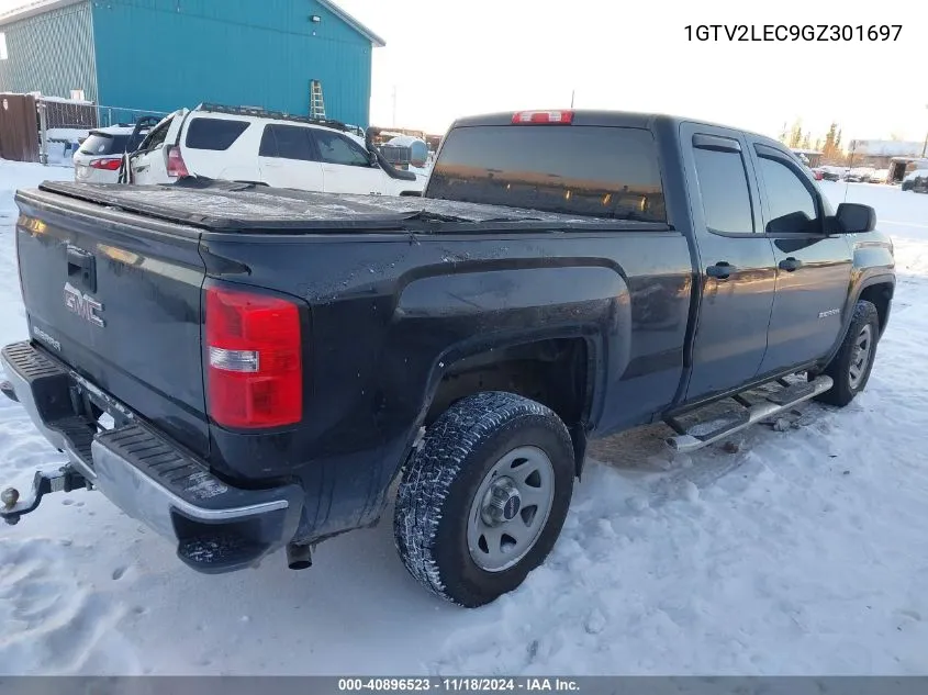 2016 GMC Sierra 1500 VIN: 1GTV2LEC9GZ301697 Lot: 40896523