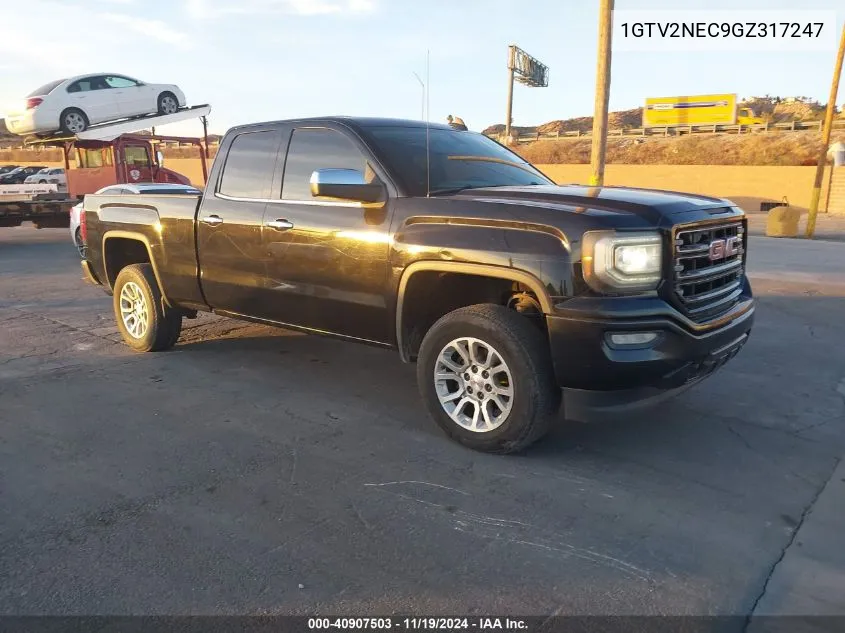 2016 GMC Sierra 1500 Slt VIN: 1GTV2NEC9GZ317247 Lot: 40907503